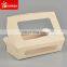 Bamboo fibre bamboo pulp paper salad box with window