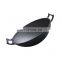 Wood Lid Fully Seasoned Frying Restaurant Kitchen Gas Non Stick Cooking Iron Induction Wok