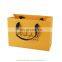 Custom Fashion Your Own Logo Print Cosmetics Luxury Gift Shopping Paper Bags With Button