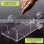 Disposable Guest Acrylic Napkin Holder with Removable Divider For Kitchen Bathroom