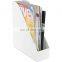 Transparent Clear Office Supplies Organizer Acrylic Books Display Rack Organizer Holder