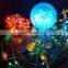 Decorative outdoor patio string lights 50 LED battery christmas string lights