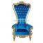 wholesale European style hotel furniture high back luxury royal king throne event wedding chairs