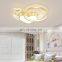 Bedroom Romantic Ceiling Lights Pink Indoor Decoration Love Heart Shaped Acrylic LED Ceiling Lamp