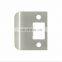 Polished Brass Made in China Steel extended lip strike plate for wooden door