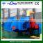 Mobile wood chipper with large capacity