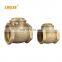 LIRLEE Forged Brass DN10 DN15 DN20 DN25 1inch 2inch 3inch Non Return Valve Types No Return Check Valve