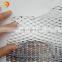 Compressed layer aluminum stretch wire mesh