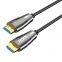 Тонкий 8К оптоволоконный HDMI кабель с пропускной способностью 48 Гбит