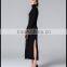 Autum/Winter pullover split package hip ultra slim thin long skirts for women