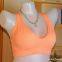 New Product Women's 2 Piece Seamless No Show Lingerie Set Racerback Bra and High Waisted Underwear