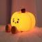New Pumpkin Night Lights For Halloween Cute Softr Silicone Safe Lamp Decorations Timing Dimmable Bedside Decor Halloween Gifts