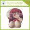 Anime Cartoon Game Girl 3D Big Breast Cosplay Sexy Beauty tangible Feel real Mass lovers Silicone Wrist Rest Mouse Pad