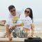 Rio 2016 olympic cheap wholesale white screen printing cotton t shirt
