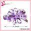 Good price and quality factory wholesale grosgrain koker kinky boutique ribbon 4.0 inch hair barrettes for teenagers (XH11-0058)