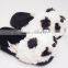 plush house slipper/ Plush panda animal slipper/ plush indoor slipper