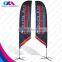 strong advertise feather outdoor and indoor banner flag