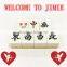 Hot Sale Plastic Chinese Mahjong Set