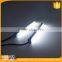 Fashion model led drl 12v cob day running light 10cm led auto strips daytime running light lamp for car