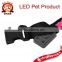 2014 Adjustable Flashing Nylon Pet Dog Safety Collar with LED Lights Pink S Small Size (S)