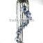 High Quality Stained Glass &Plating Iron Kitchen Bar Light Restaurant Home Decoration Multicolor Classic Floor Lamp RT-FC9M01