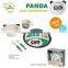 attractive bamboo fibre kids dinner set,monkey kids dinner set