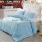 Luxury and soft plaid King/Queen 100% pure bamboo duvet cover sets