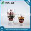 Custom funny fancy crystal glass beer cup with handles wholesale