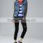 2016 factory whloesale ladies fashion washing denim jacket in pakistan