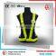 Cheap high visibility breathable construction reflective strips mesh safety vest