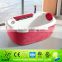 HS-B01 free standing target baby bathtub/baby bath tub with stand