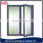 French style aluminium hinged main entrance door with grille design