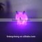 2016 new custom design cute pvc led toy animal shaped night lights