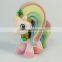 my little pony beautiful color flocking toys
