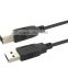 Printer USB cable USB AM to BM cable 90 degree
