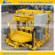 hand operated concrete hollow block making machine QT40-3A mobile block machine hollow block making machine price