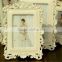 European rural resin wedding gifts high-grade luxury white frame