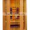 2 Person Use Infrared Sauna Canadian Hemlock CE ETL ROHS Approved