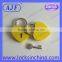 New design Peach heart lock with key open,Nice as Wedding gift