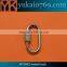 Yukai welded round metal o ring for outdoors/metal hardware o ring for bags