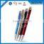 2016 Promotional Anodized Metal Ball-point Pen,Multicolor Alumium Ball Pen Printing Company Logo