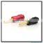OEM Copper Hollow connectors Banana plug tube amplifie