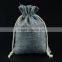 New design small natural drawstring bag with low price                        
                                                                                Supplier's Choice