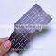 gloss varnished trapezoid shape flexible rubber magnets