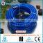 PVC blue pneumatic air hose set with European connector