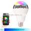 Smart app control led light wireless professional bluetooth led bulb speaker for home lighting