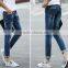 2015 Top quality low Price wholesale slim fit demin Jeans woman