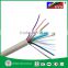Six cores flat telephone wire cable, factory price,telephone wire