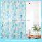 Factory textile water proof colorful PEVA shower curtain