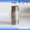stainless steel male npt to bsp thread nipple